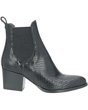 Triver Flight Ankle Boots Leather - Black