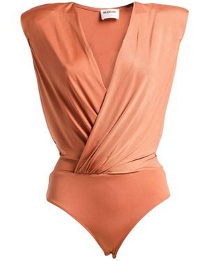 Blugirl Blumarine Rust Bodysuit Polyester, Elastane - Orange