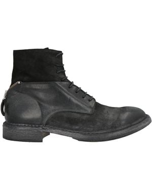 Moma Botines de caña alta - Negro