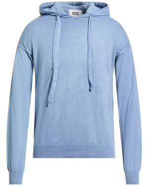 Alpha Studio Jumper Cotton - Blue