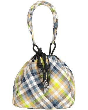 Vivienne Westwood Small Bucket Bag -- Handbag Textile Fibres - Blue