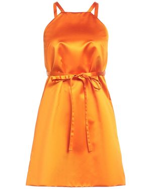 Patou Mini Dress - Orange