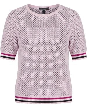 Marc Cain Sweater Polyamide, Recycled Viscose, Polyester - Pink