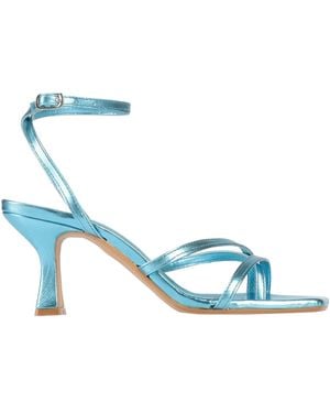 Ovyè Sandals Leather - Blue