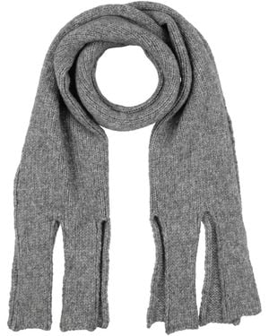 Alpha Studio Scarf Wool, Metal Fiber, Polyamide - Gray