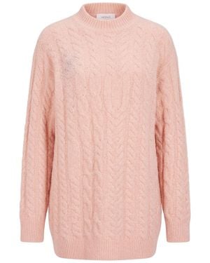 ViCOLO Turtleneck Acrylic, Polyamide, Mohair Wool, Wool, Elastane - Pink
