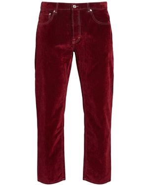 Department 5 Trousers Cotton - Red