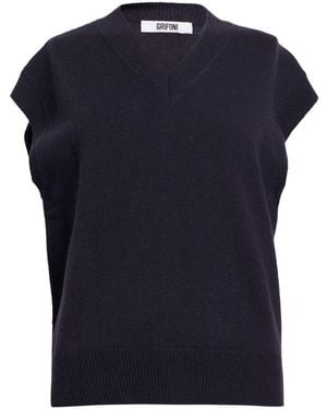 Grifoni Sweater Virgin Wool - Blue