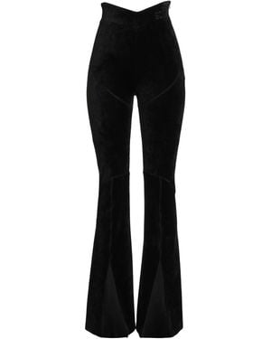 Gcds Pants Polyester, Elastane - Black