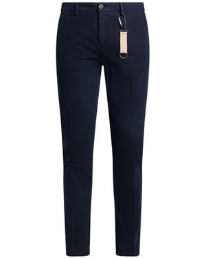 Manuel Ritz Midnight Pants Cotton, Elastane - Blue