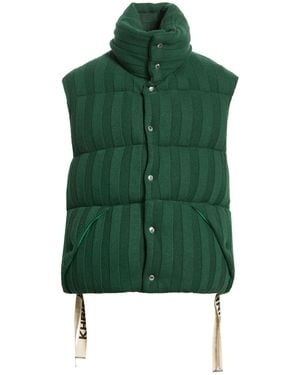 Khrisjoy Vest Polyamide, Merino Wool, Viscose, Cashmere - Green