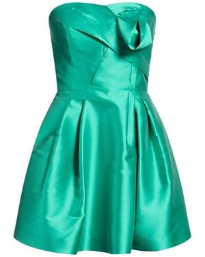 Alberta Ferretti Mini Dress Polyester, Silk - Green