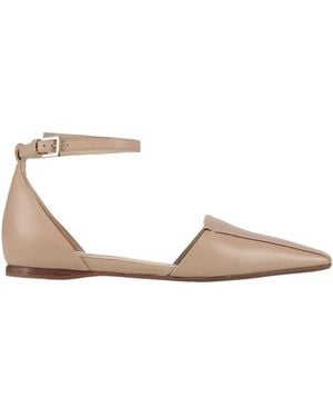 Max Mara Sand Ballet Flats Leather - Pink