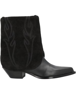 Sonora Boots Ankle Boots Leather - Black
