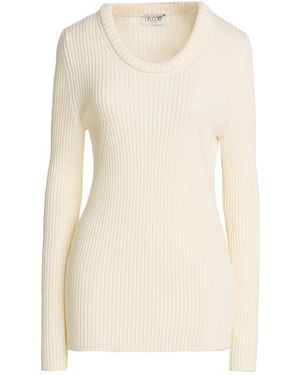Del Core Jumper Virgin Wool - Natural