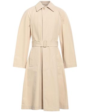 Burberry Overcoat & Trench Coat Polyester, Cotton - Natural