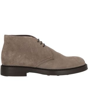 Doucal's Bruges Taupe Ankle Boots Leather - Brown