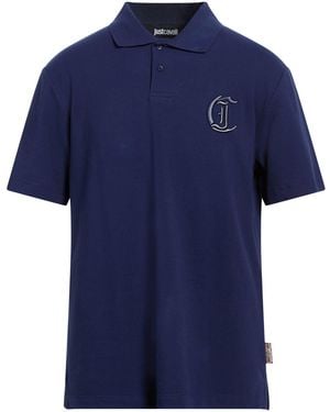 Just Cavalli Polo Shirt Cotton - Blue