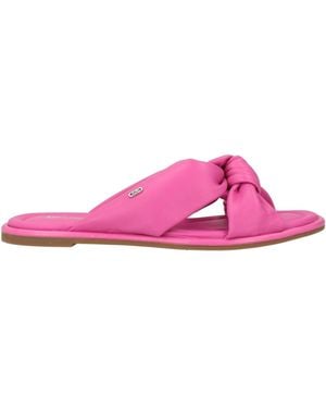 MICHAEL Michael Kors Fuchsia Sandals Leather - Pink