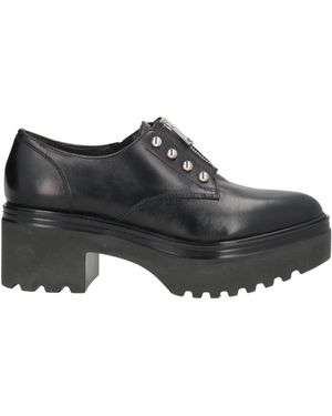 Janet & Janet Loafers Leather - Black