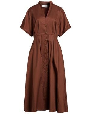 Compagnia Italiana Midi Dress - Brown