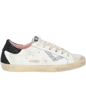 4b12 Sneakers Leather - White