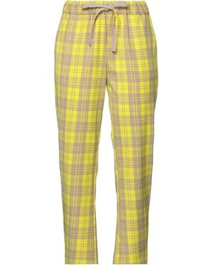 Semicouture Trouser - Yellow