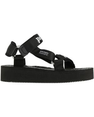 Palm Angels x Suicoke Sandals - Black