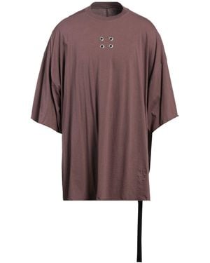 Rick Owens T-shirt - Marrone