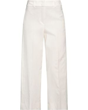 Seductive Pants Linen, Polyester, Viscose, Elastane - White