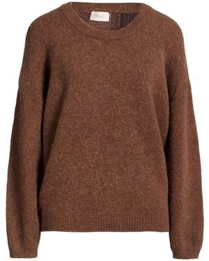 ViCOLO Jumper Polyamide, Wool, Alpaca Wool, Elastane - Brown