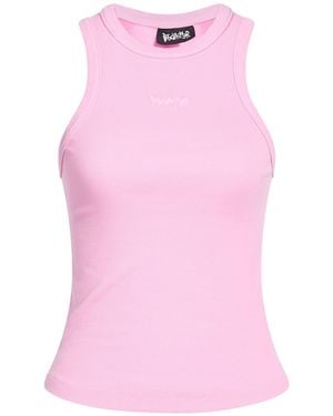 DISCLAIMER Tank Top Cotton, Elastane - Pink