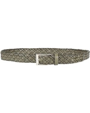Moorer Belt Leather - Grey