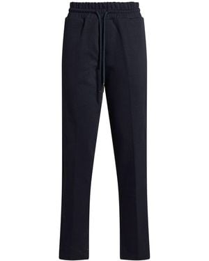 Cooperativa Pescatori Posillipo Midnight Trousers Polyester, Cotton, Polyamide - Blue