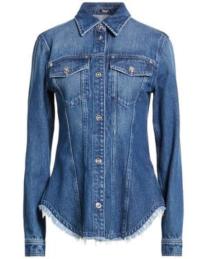 Versace Denim Shirt Cotton - Blue