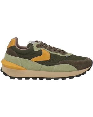 Voile Blanche Dark Trainers Leather, Textile Fibres - Green
