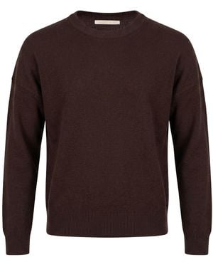 White Wise Sweater - Brown