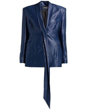 Sabina Musayev Blazer Viscose, Polyester - Blue