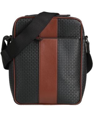 Serapian Cross-Body Bag Leather - Black