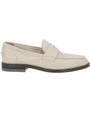 Doucal's Loafers Leather - White