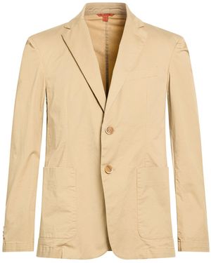Barena Sand Blazer Cotton, Elastane - Natural