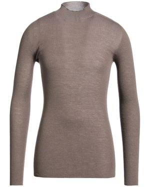 Rick Owens Cuello Alto - Marrón