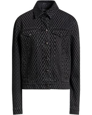 CoSTUME NATIONAL Denim Outerwear Cotton, Elastane - Black