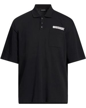 DSquared² Polo Shirt Cotton - Black