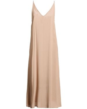 Alysi Maxi Dress Viscose - Natural