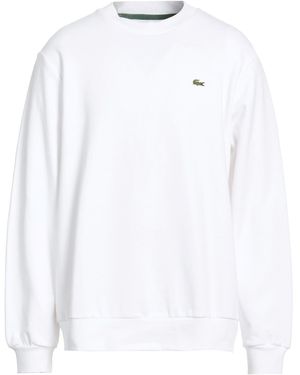 Lacoste Sweatshirt Cotton - White
