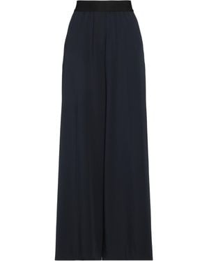 RUE DU BAC Trousers Polyester, Viscose, Elastane - Blue