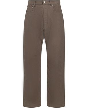 Rick Owens Trousers Cotton - Grey