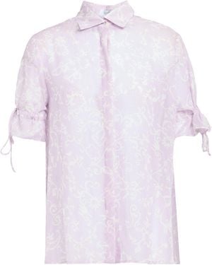 Barba Napoli Shirt Cotton, Silk - White