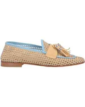 Fabi Loafers Textile Fibres - Natural